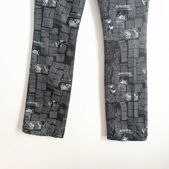 REFORMATION Newsprint Peyton High Rise Bootcut Jeans 29 - Picture 6 of 11